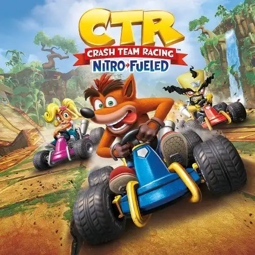 Jaquette de Crash team racing nitro-fueled V65536