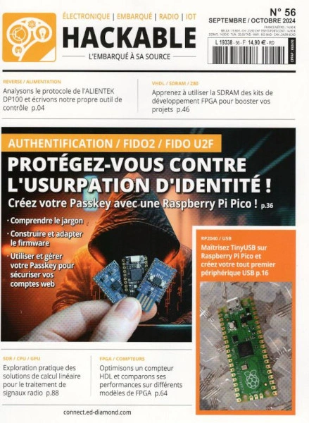 Jaquette de Hackable - Septembre-Octobre 2024