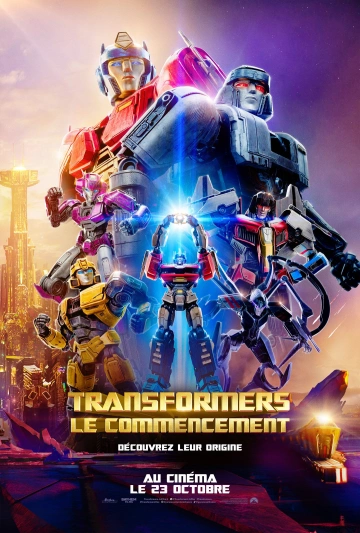 Jaquette de Transformers One