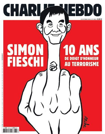 Jaquette de Charlie_Hebdo_-_23_Octobre_2024