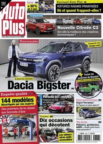 Jaquette de Auto Plus du 25.10.2024