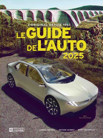 Jaquette de guide de l’auto 2025, Le - Gabriel Gélinas, Antoine Joubert, Marc Lachapelle