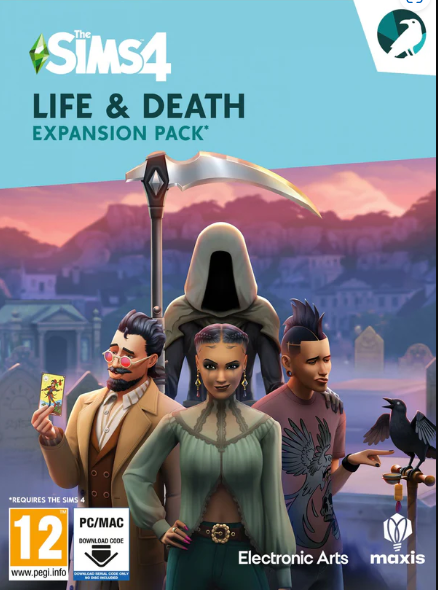 Jaquette de The Sims 4 Life and Death