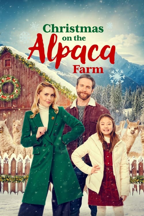 Jaquette de Christmas on the Alpaca Farm