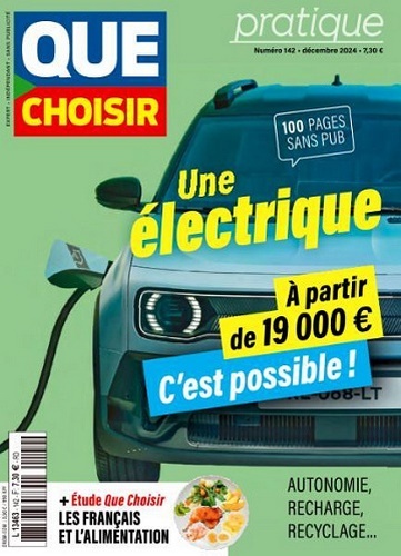 Jaquette de Que choisir Pratique - 12.2024