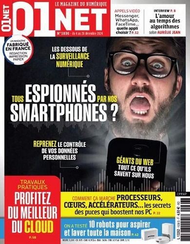 Jaquette de 01net du 04.12.2024