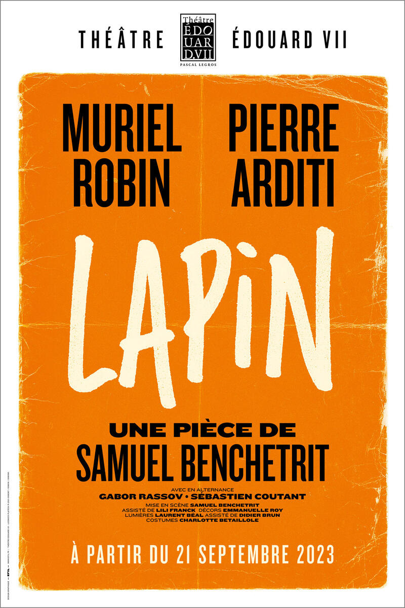 Jaquette de Samuel Benchetrit - Lapin