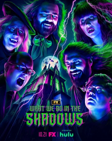 Jaquette de What We Do in the Shadows