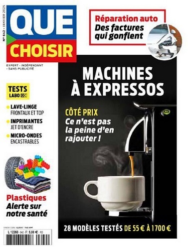 Jaquette de Que choisir - 01.2025
