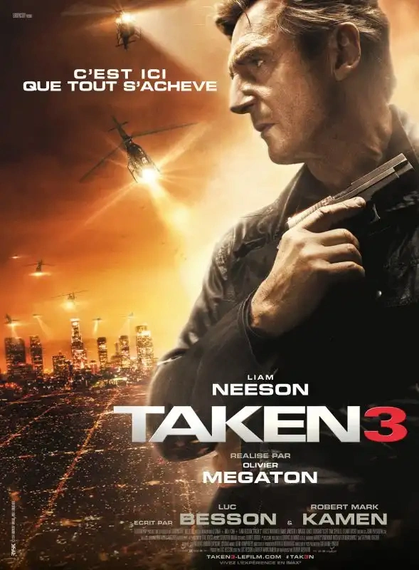 Jaquette de Taken 3