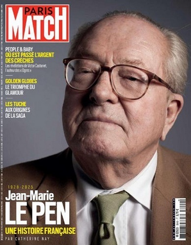 Jaquette de Paris Match du 09.01.2025