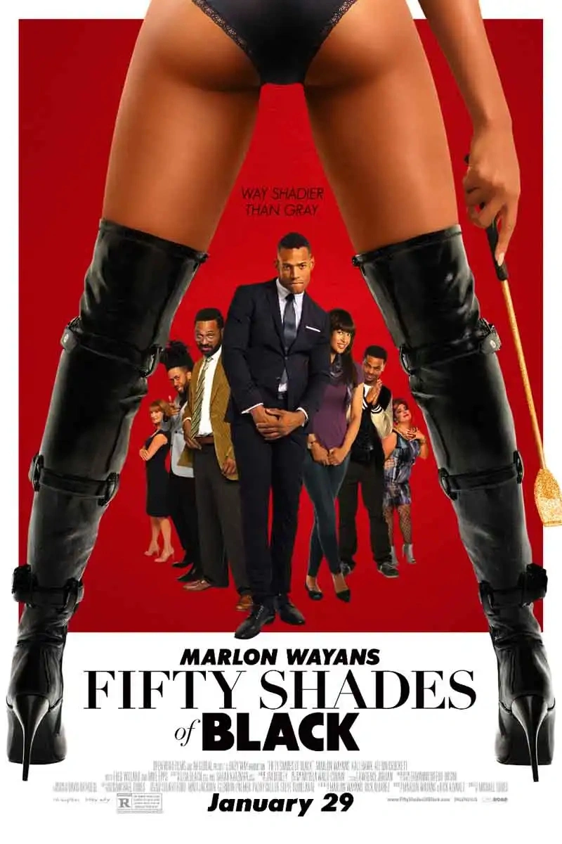 Jaquette de Cinquante nuances de black - Fifty Shades Of Black
