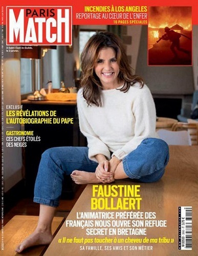 Jaquette de Paris Match du 16.01.2025