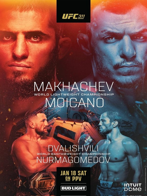 Jaquette de UFC 311 Makhachev vs Moicano PPV