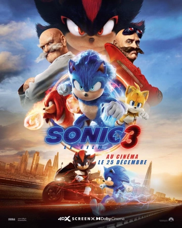 Jaquette de Sonic the Hedgehog 3