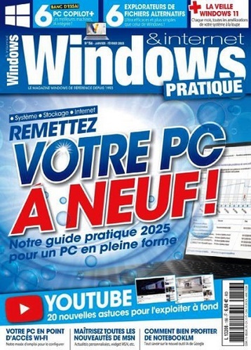 Jaquette de Windows Internet Pratique - 01-02.2025
