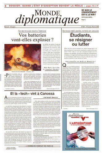Jaquette de Le Monde Diplomatique - 02.2025