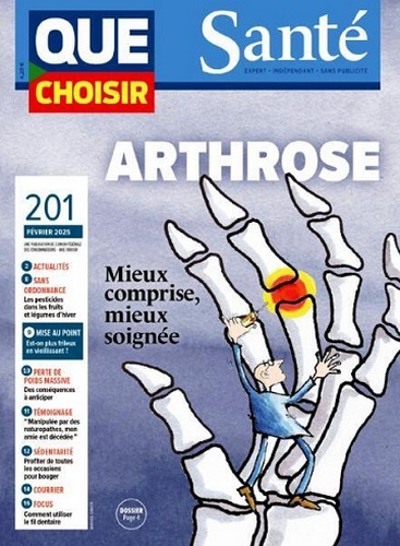 Jaquette de Que Choisir Santé - 02.2025