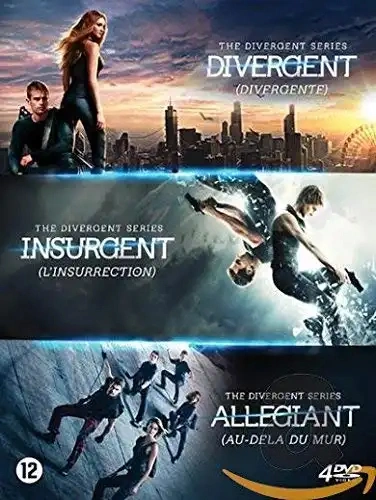 Jaquette de Divergente (Trilogie)
