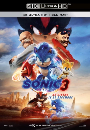 Jaquette de Sonic 3 - le film