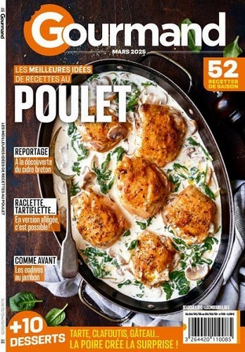 Jaquette de Gourmand N°515 - Mars 2025