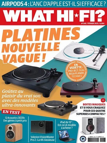 Jaquette de What Hi-Fi - 02.2025