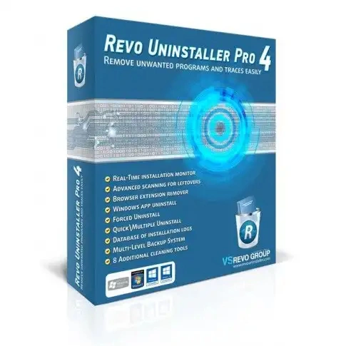 Jaquette de Revo Uninstaller Pro 4.1.5