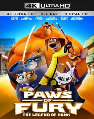 Jaquette de Paws of Fury The Legend of Hank
