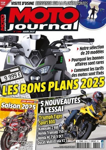 Jaquette de Moto Journal - 03.2025