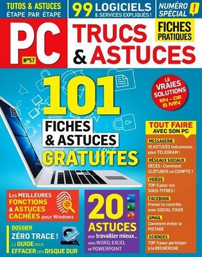 Jaquette de PC trucs et astuces - 03-04-05.2025