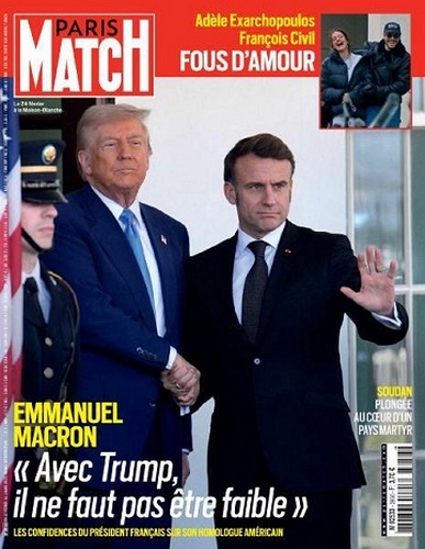 Jaquette de Paris Match du 27.02.2025