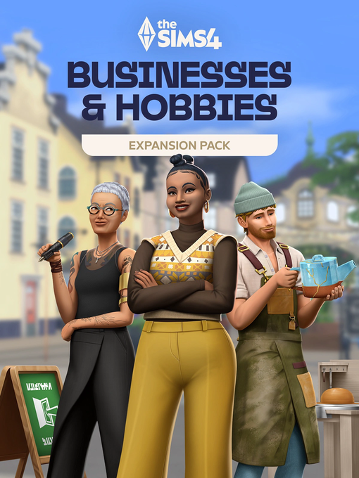 Jaquette de The Sims 4 Businesses and Hobbies