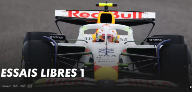 Jaquette de Formule 1 Grand Prix Australie Essais Libres 1