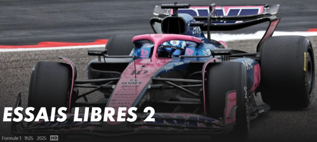 Jaquette de Formule 1 Grand Prix Australie Essais Libres 2