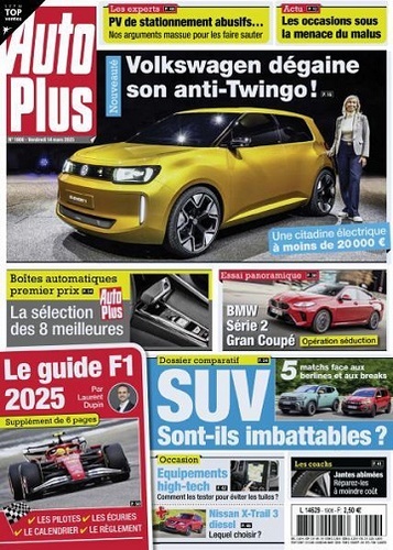 Jaquette de Auto Plus du 14.03.2025