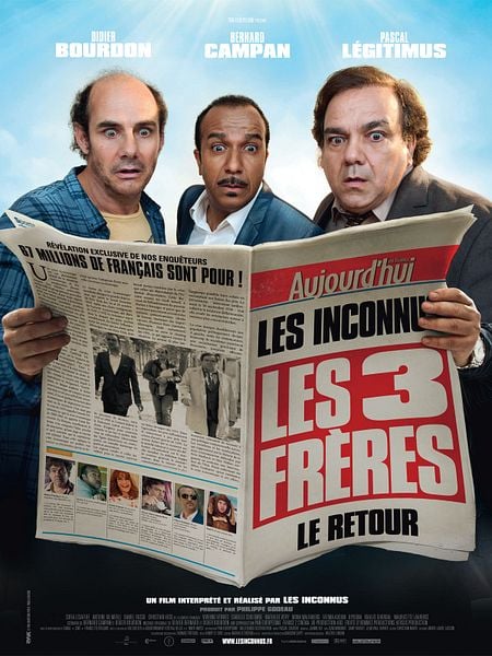 Jaquette de Les Trois Freres Le Retour