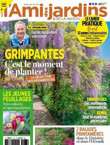Jaquette de L'ami des jardins - 04.2025