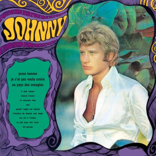 Jaquette de Johnny Hallyday - Jeune homme