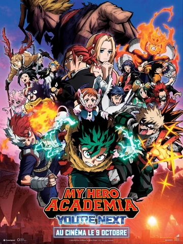 Jaquette de My Hero Academia Youre Next