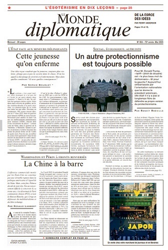 Jaquette de Le Monde Diplomatique - 05.2025