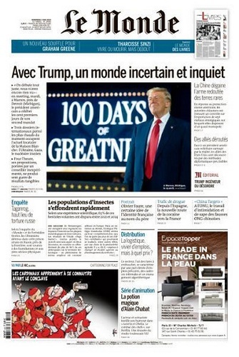 Jaquette de Le Monde du 02.05.2025