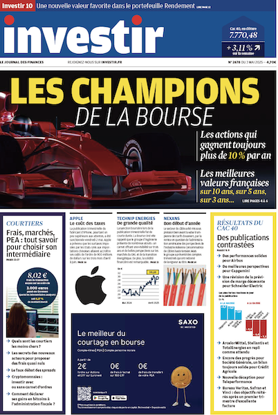 Jaquette de Investir -2678 - 03 Mai 2025
