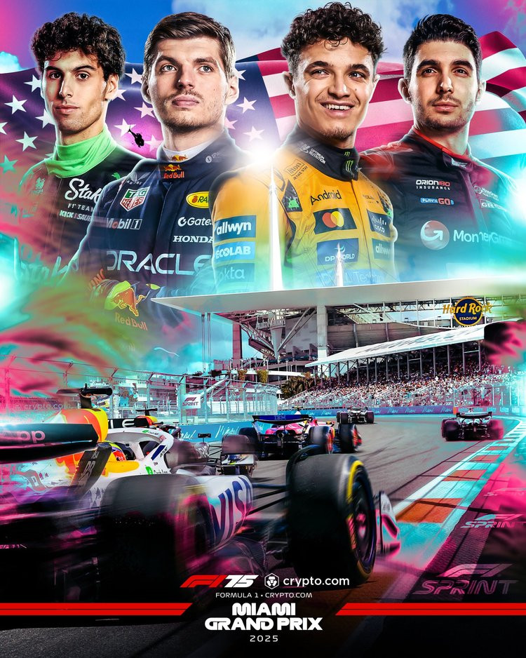 Jaquette de F1 Course Sprint GP Miami R6