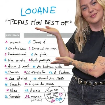 Jaquette de Louane - Tiens mon best of