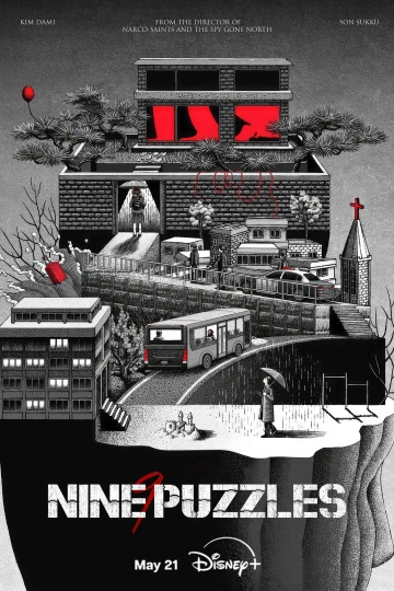 Jaquette de Nine Puzzles