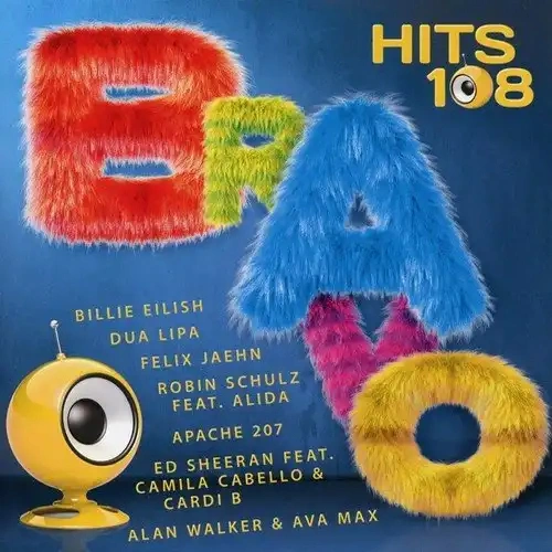 Jaquette de Bravo Hits 108 2020
