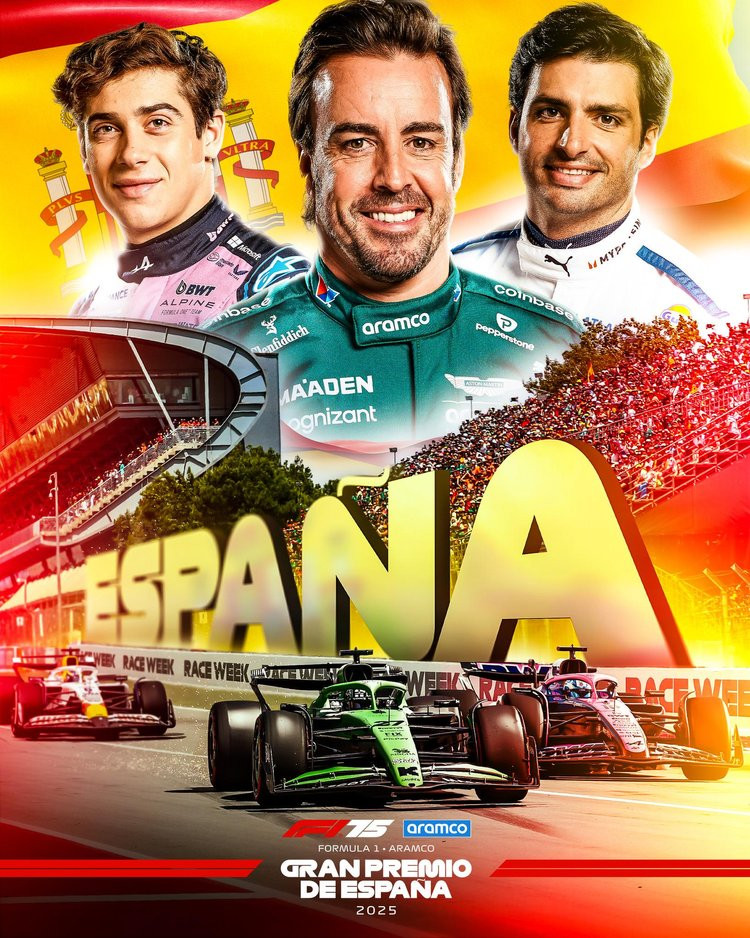 Jaquette de F1 Course+Podium GP Espagne R9