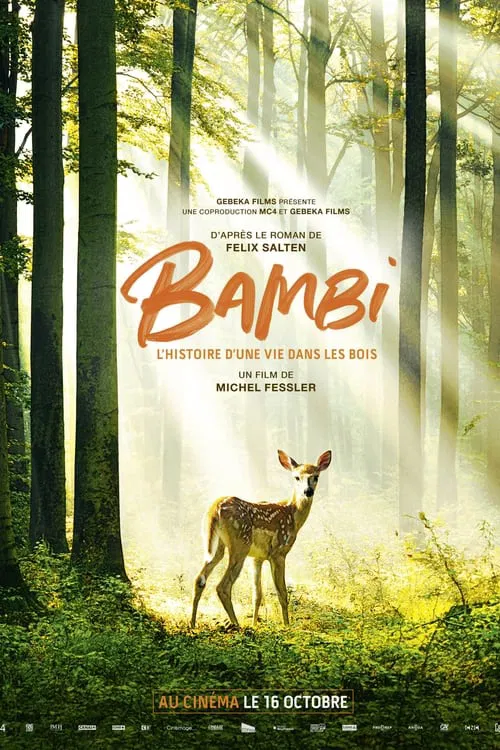 Jaquette de Bambi L Histoire D Une Vie Dans les Bois