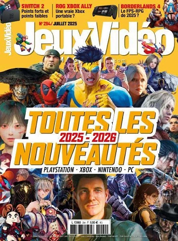 Jaquette de Jeux Video Magazine - Juillet 2025