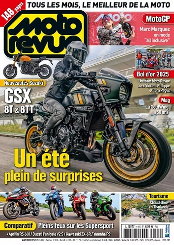 Jaquette de Moto Revue - 08.2025
